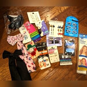 Hair accessories, barrettes, hair clips, headbands, retails at over $150
